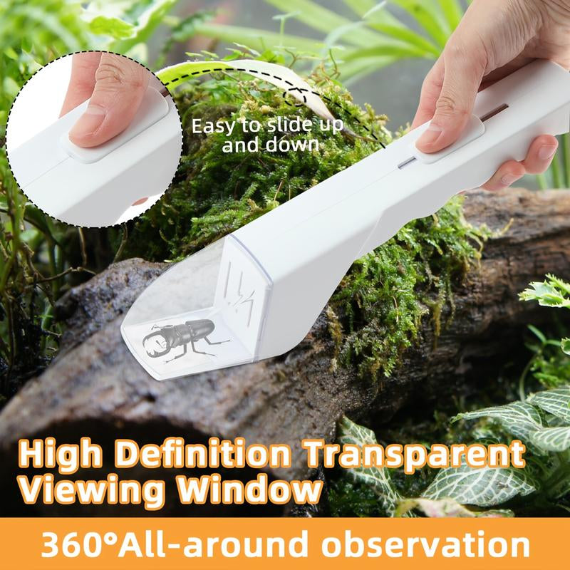 1-Pack Handheld Insect Trap Releaser, Portable Insect Catcher, Quick Release, Pest Control Tool for Home and Garden, No Batteries Required
